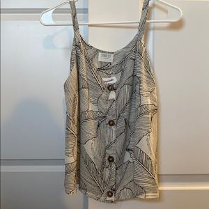 Black and White Pattern Top